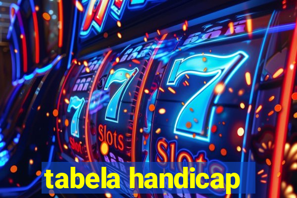 tabela handicap