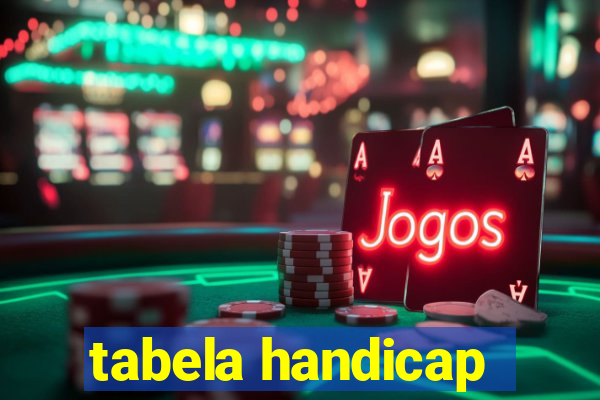 tabela handicap