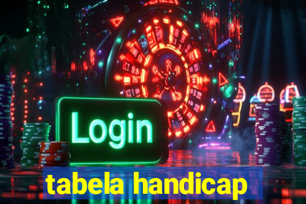 tabela handicap