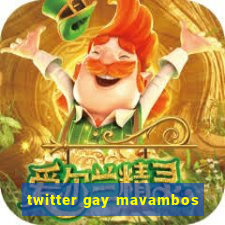 twitter gay mavambos