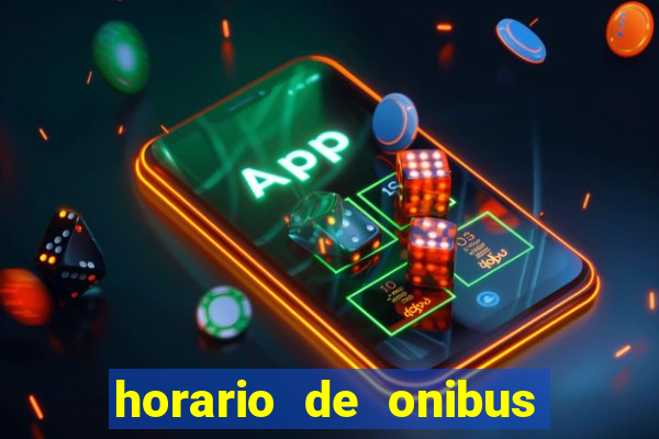 horario de onibus santos dumont x juiz de fora