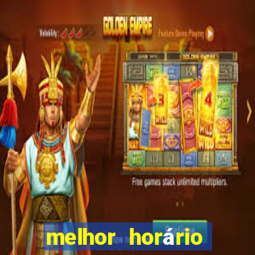 melhor horário fortune rabbit