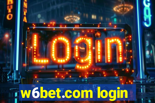 w6bet.com login