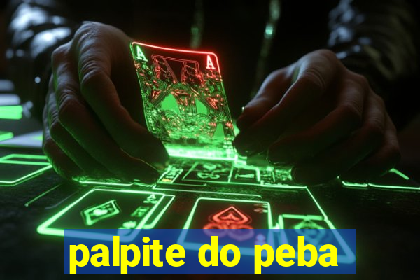 palpite do peba