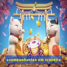 acompanhantes em cruzeiro