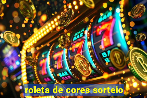 roleta de cores sorteio