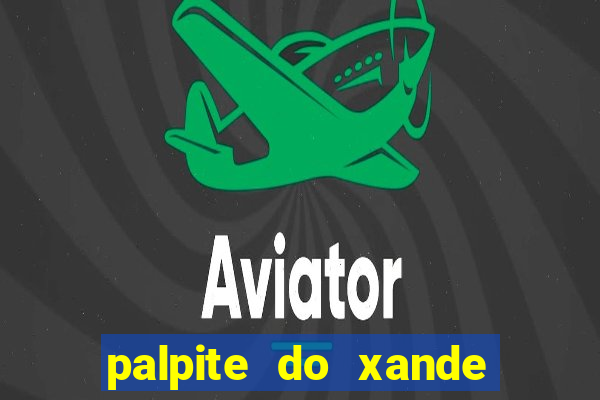 palpite do xande para hoje