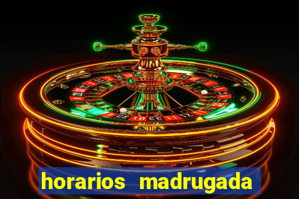 horarios madrugada fortune tiger