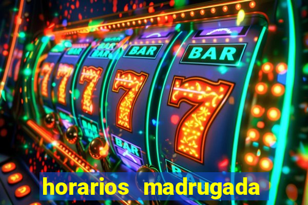 horarios madrugada fortune tiger