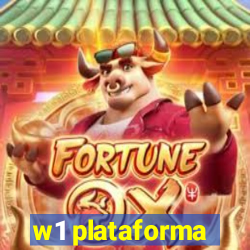 w1 plataforma