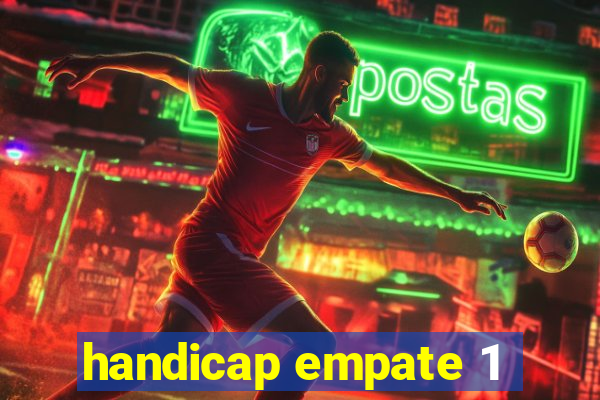 handicap empate 1