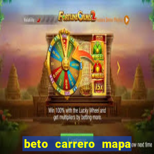 beto carrero mapa do parque