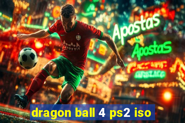 dragon ball 4 ps2 iso