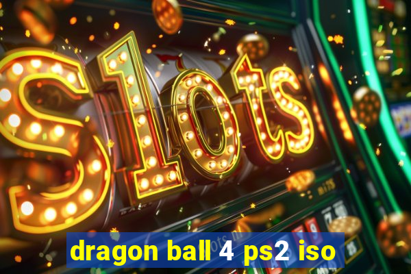 dragon ball 4 ps2 iso