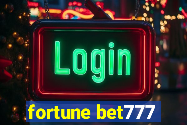 fortune bet777