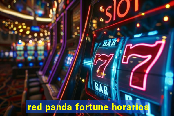 red panda fortune horarios