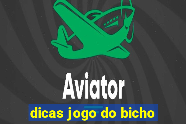 dicas jogo do bicho