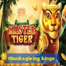 thanksgiving bingo