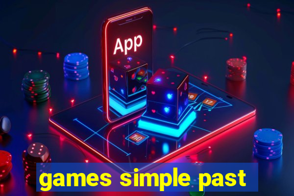 games simple past