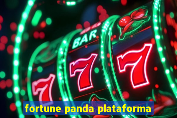 fortune panda plataforma