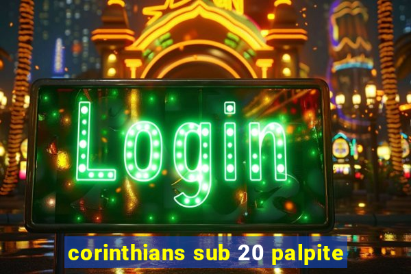 corinthians sub 20 palpite