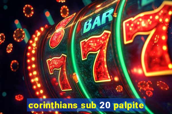 corinthians sub 20 palpite