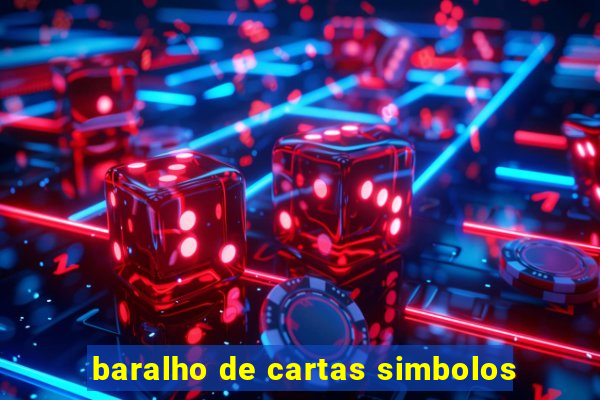 baralho de cartas simbolos