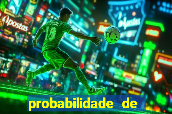 probabilidade de gol em um jogo