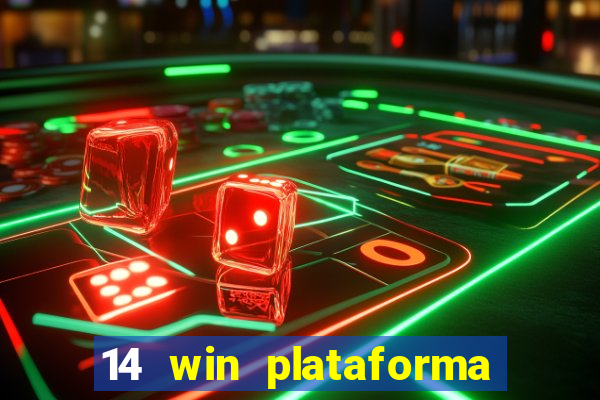 14 win plataforma de jogos