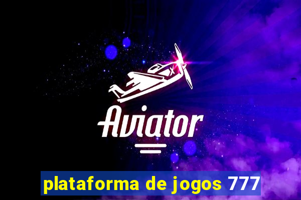 plataforma de jogos 777