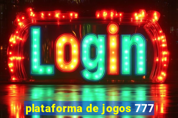 plataforma de jogos 777