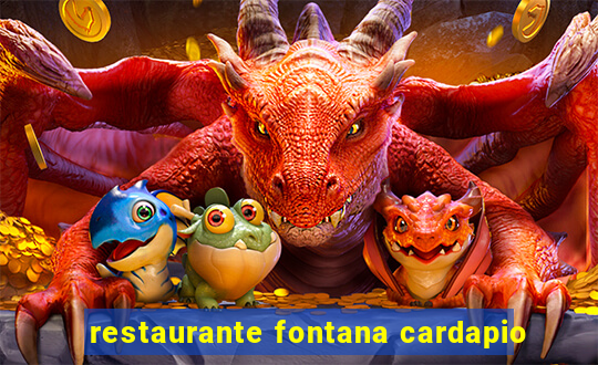 restaurante fontana cardapio