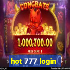 hot 777 login