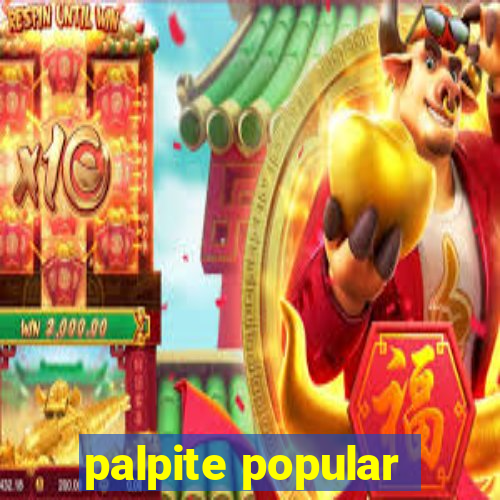 palpite popular