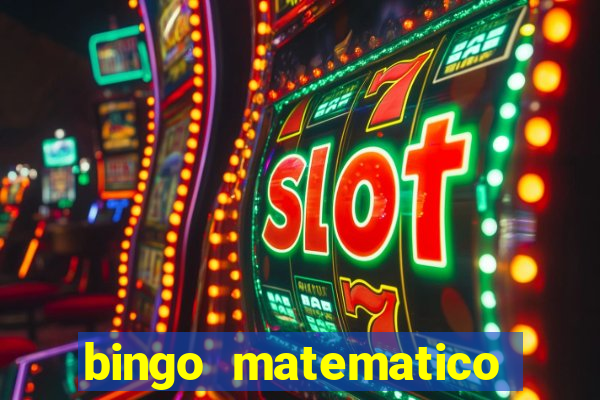 bingo matematico para ensino medio