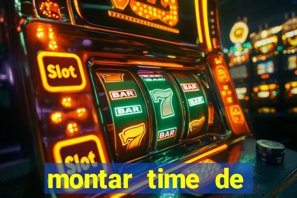 montar time de futebol site