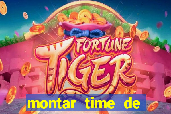 montar time de futebol site