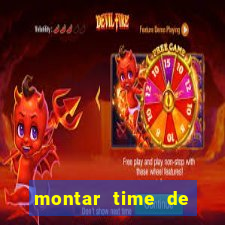 montar time de futebol site