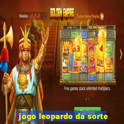 jogo leopardo da sorte