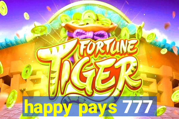 happy pays 777