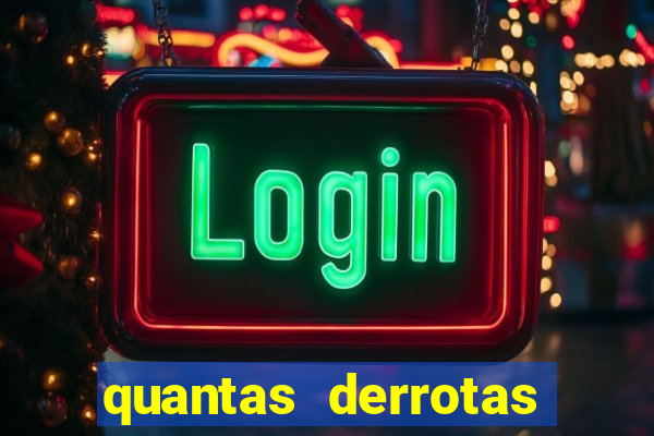 quantas derrotas teve o flamengo em 2019