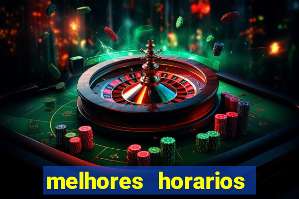 melhores horarios pagantes fortune tiger