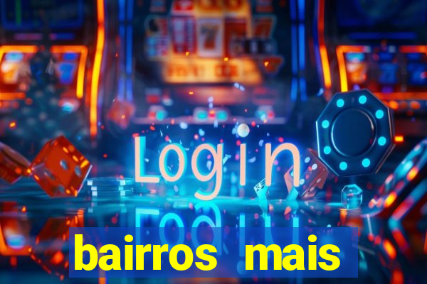 bairros mais perigosos de bh