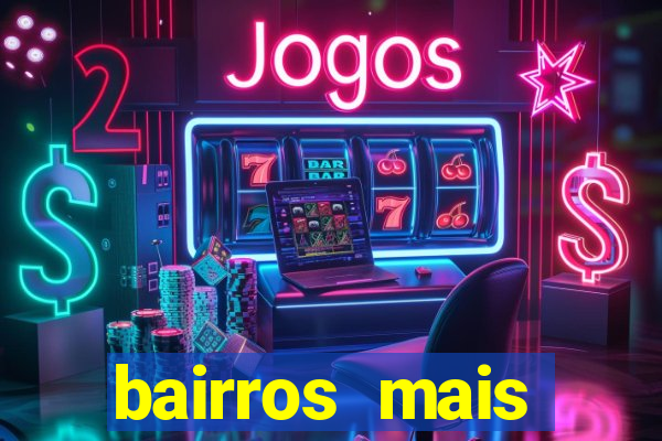 bairros mais perigosos de bh