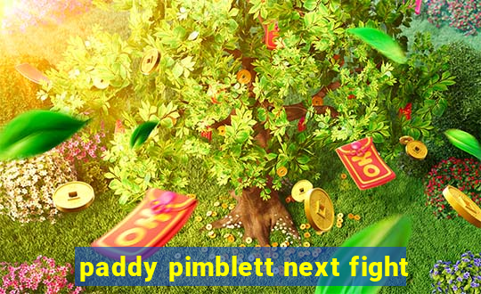 paddy pimblett next fight