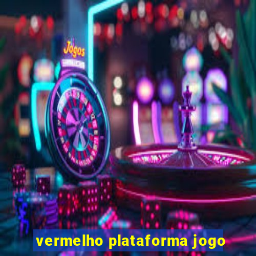 vermelho plataforma jogo