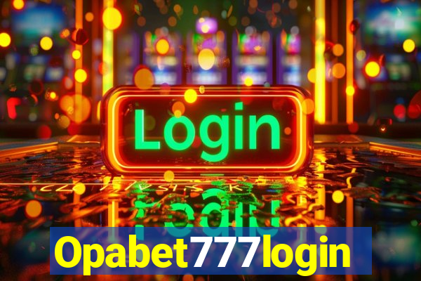 Opabet777login