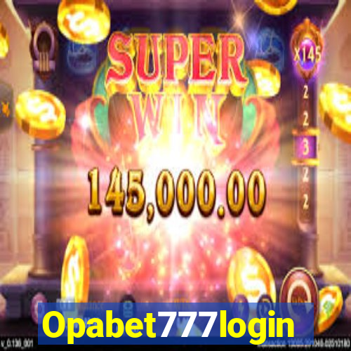 Opabet777login