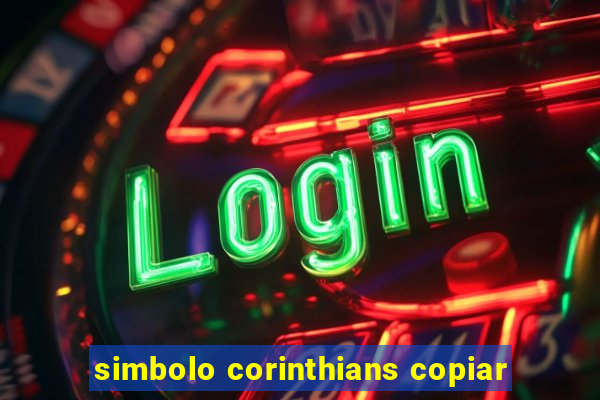 simbolo corinthians copiar