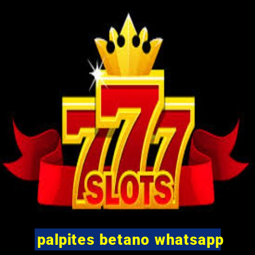 palpites betano whatsapp